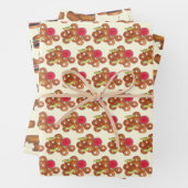 Bar Pub Snacks Calamari Sliders Mozzarella Sticks Geschenkpapier Set (Beispiel)