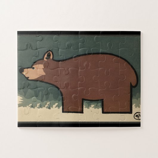 Bär Puzzle (Horizontal)