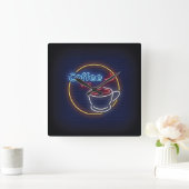 Bar Quadratische Wanduhr (Zuhause)