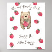 Bär - Raten Sie mal, das süße Chaos Poster (Vorne)