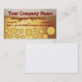 Bar, Restaurant Loyalty Punch Karte Visitenkarten (Vorne/Hinten)