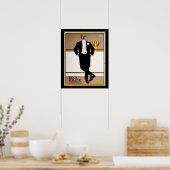 "Bar Riche" ca. 1907 Ad von Hans Rudi Erdt Poster (Küche)