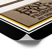 "Bar Riche" ca. 1907 Ad von Hans Rudi Erdt Poster (Ecke)