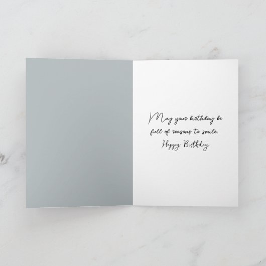 Bär Roasting a Marshmallow über Campfire Karte (Innenseite)