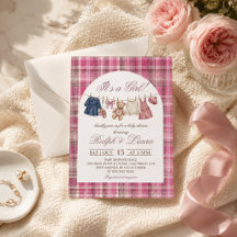 Bär Rosa Grandmillennial Luxus Mädchen Baby Shower