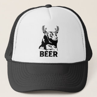 Bär + Rotwild = Bier Truckerkappe
