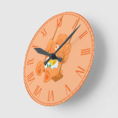 Bär Runde Wanduhr (Winkel)