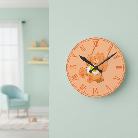 Bär Runde Wanduhr