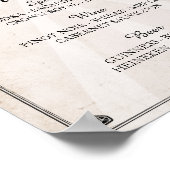 Bar Rustikales Skull Halloween Schildkrötenempfang Poster (Ecke)