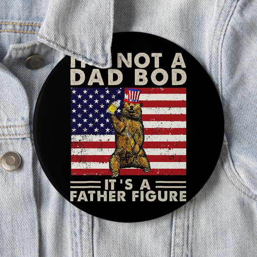 Bär seinen nicht einen Vater, sondern seinen Vater Button (Beispiel)