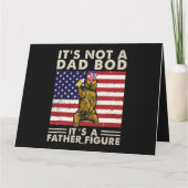 Bär seinen nicht einen Vater, sondern seinen Vater Karte (Rückseite)