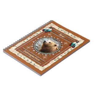 Bär - Seite des Selbstbeobachtungs-Notizbuches 80 Notizblock