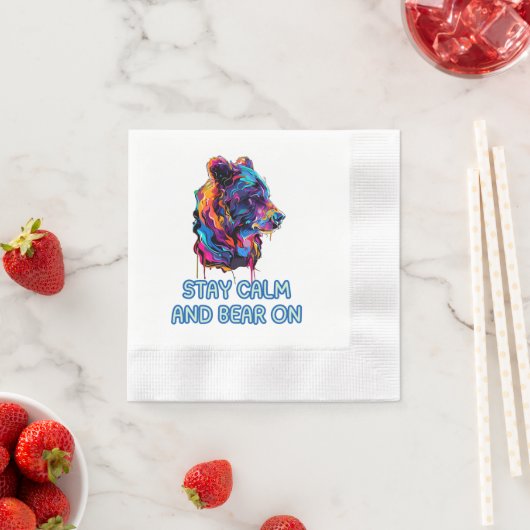 Bär Serviette (Beispiel)