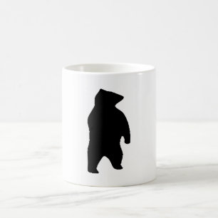 Bär-Silhouette Kaffeetasse