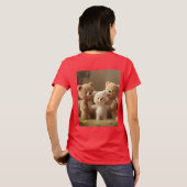 Bär sirt T-Shirt (Schwarz voll)