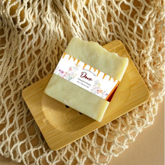 Bar Soap Custom Label Bauchband Einladungsbanderole