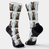 Bär Socken (Gewinkelt)