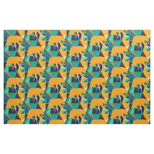 Bär Stoff (Fat Quarter (45,7 x 55,9 cm))