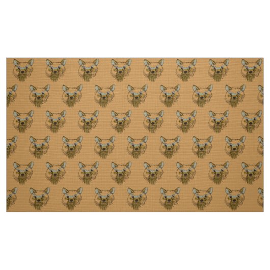 Bär Stoff (Fat Quarter (45,7 x 55,9 cm))