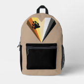 Bär Stolz Herz Rucksack (Vorderseite)