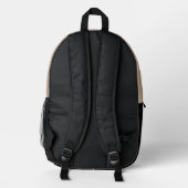 Bär Stolz Herz Rucksack (Rückseite)
