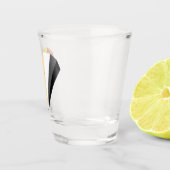 Bär Stolz Herz Schnapsglas (Rechts)