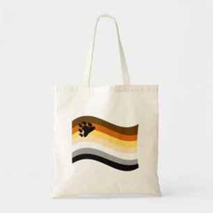 Bär Stolz Pfote Wellig Flagge Tragetasche