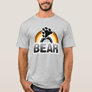 Bär Stolz Regenbogen T-Shirt