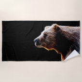 Bär Strandtuch (Vorderseite)