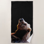 Bär Strandtuch (Vorderseite)