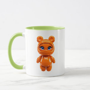 Bär Tasse Glänzend Kawaii Orange