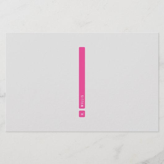 Bar teilen briefpapier (Vorderseite)