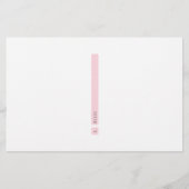 Bar teilen briefpapier (Vorderseite)