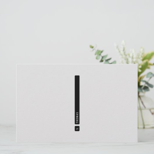 Bar teilen briefpapier (Stehend Vorderseite)