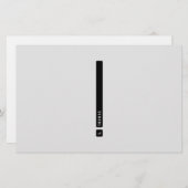 Bar teilen briefpapier (Vorne/Hinten)