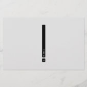 Bar teilen briefpapier (Vorderseite)