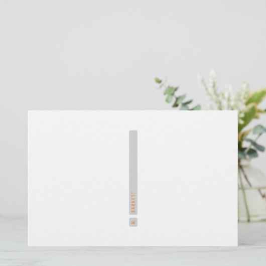 Bar teilen briefpapier (Stehend Vorderseite)