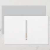 Bar teilen briefpapier (Vorne/Hinten)