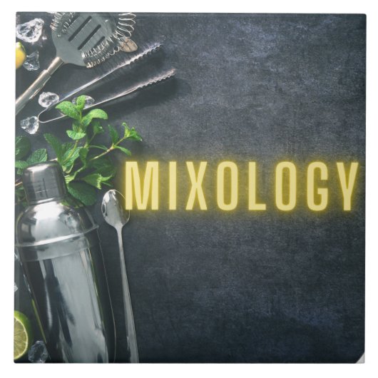 Bar Tools Mixology Fliese (Vorderseite)