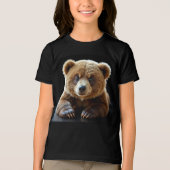 Bär Tri-Blend Shirt (Vorderseite)
