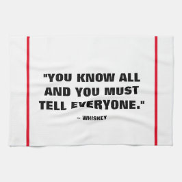 Bar-Tuch - Whisky Küchentuch