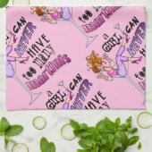 BAR-TÜCHER - ZU VIELE MARTINIS HANDTUCH (Gefaltet)