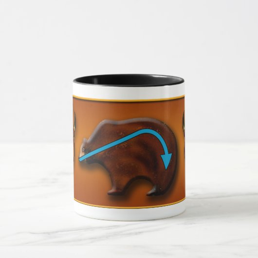 Bär u. Tatzen Tasse (Zentrum)