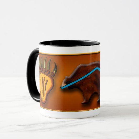 Bär u. Tatzen Tasse (Vorderseite Links)