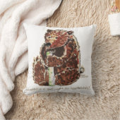 Bär überlegt Winterschlaf Kissen (Decke)