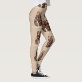 Bär überlegt Winterschlaf Leggings (Rechts)