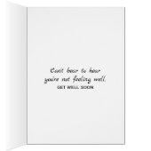 Bär, um bald wieder gesund zu werden (Innen (Rechts))