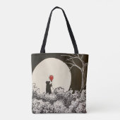 Bär und Ballon-Tragetasche Tasche (Rückseite)