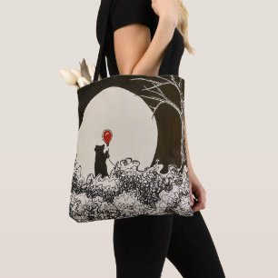Bär und Ballon-Tragetasche Tasche