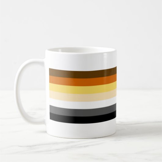 Bär und Bärenpride Kaffeetasse (Links)